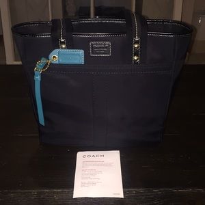 Black Coach Purse • Hamptons Weekend Collection